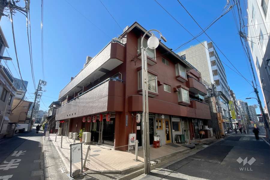 高田馬場プリンスマンションの外観（北側から）