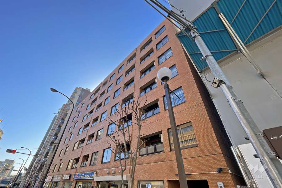 ニュー信濃町ハイツの外観(北東側から)