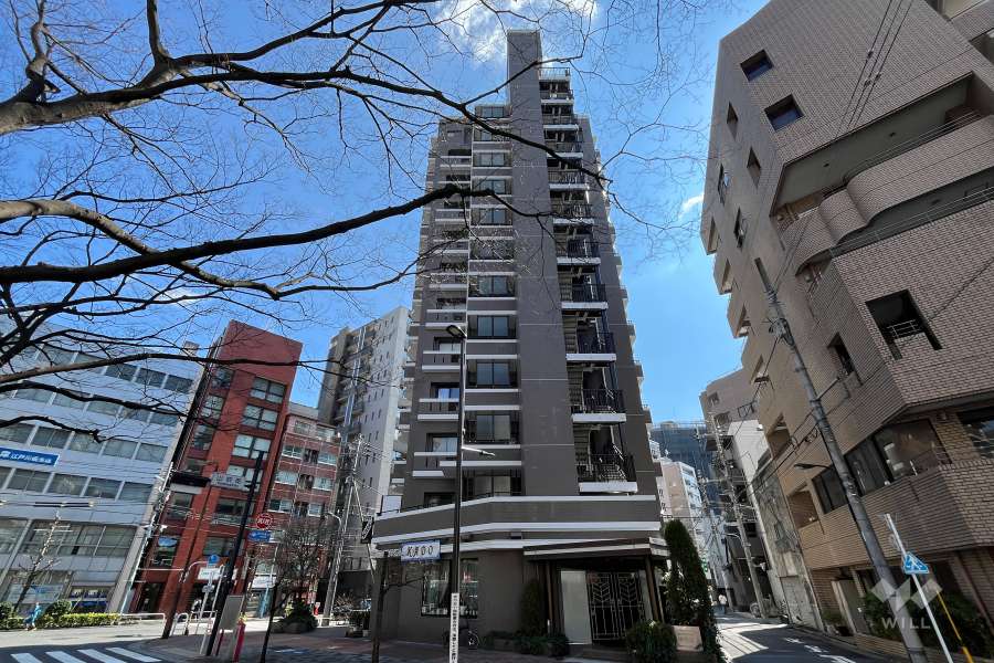 藤和シティホームズ神楽坂の外観（北側から）