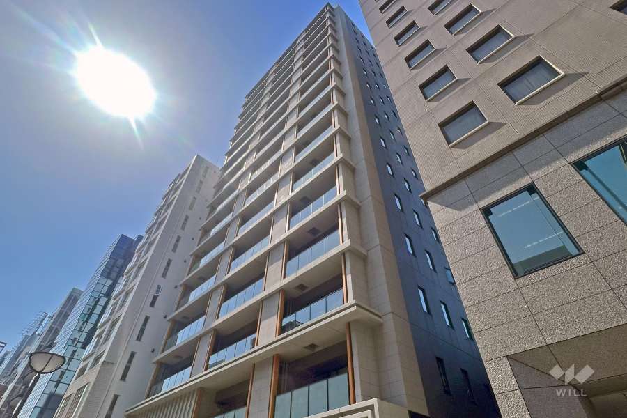 ミッドタウンコンド四谷の外観（南東側から）