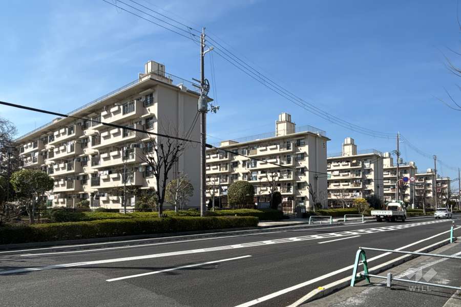 御園団地の全景
