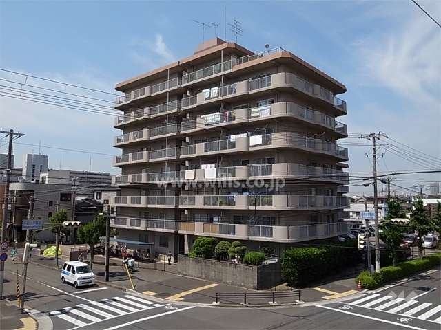 南塚口パークマンションB棟の外観（北東側から）