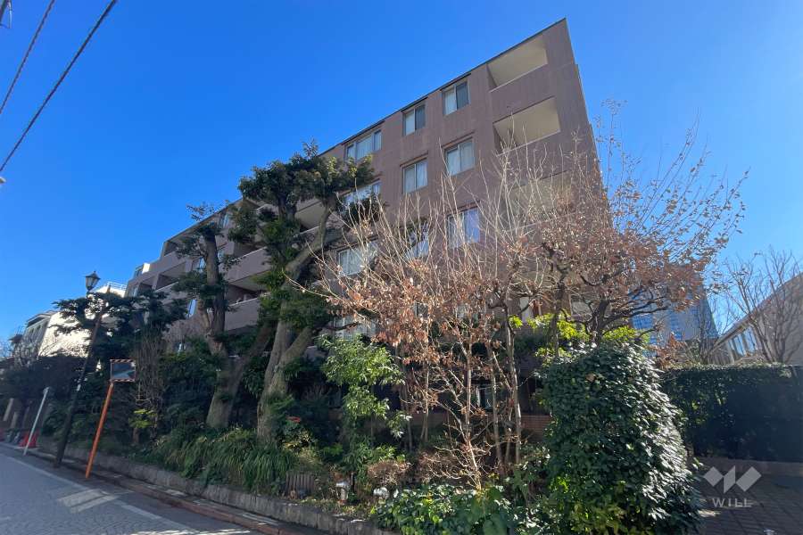 ライオンズガーデン四谷津の守坂の外観（南西側から）