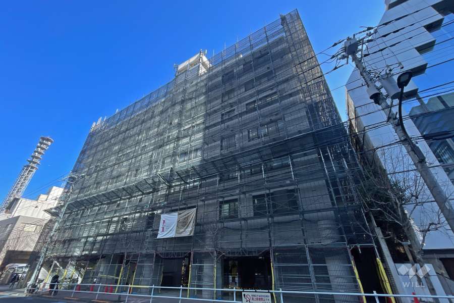 ザ・ペアシティ四谷の外観（南西側から）