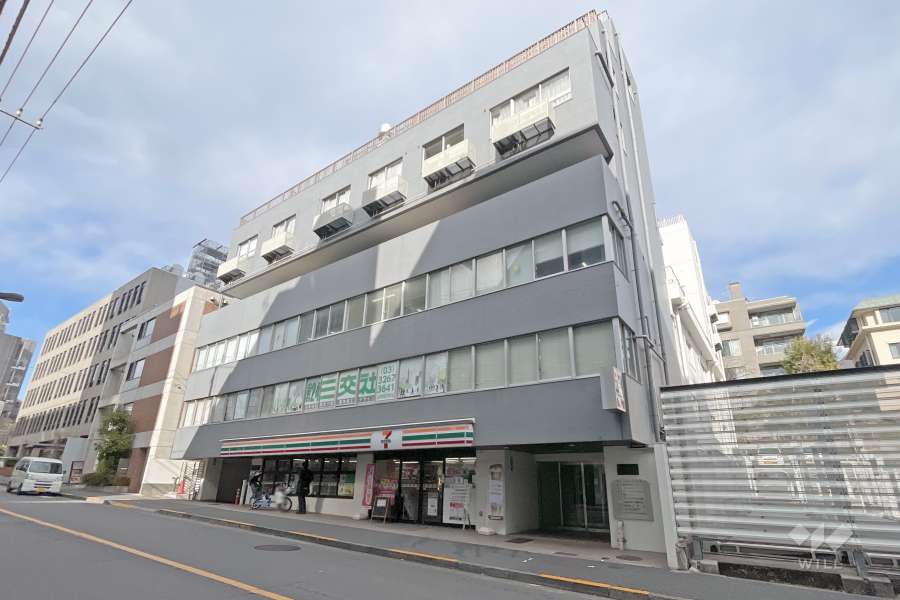 いづみハイツ市ヶ谷の外観（南東側から）