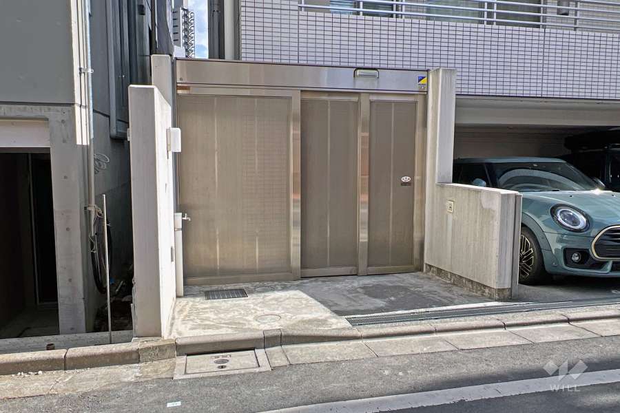 駐輪場の出入り口