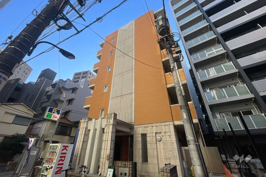 メゾンドヴィレ市ヶ谷の外観（北西側から）