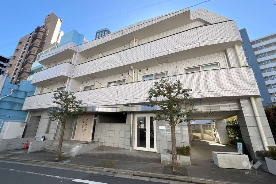 ステージグランデ市谷薬王寺の外観（北側から）