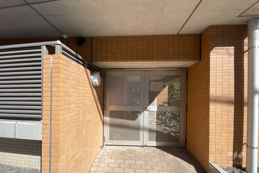 駐輪場の出入り口