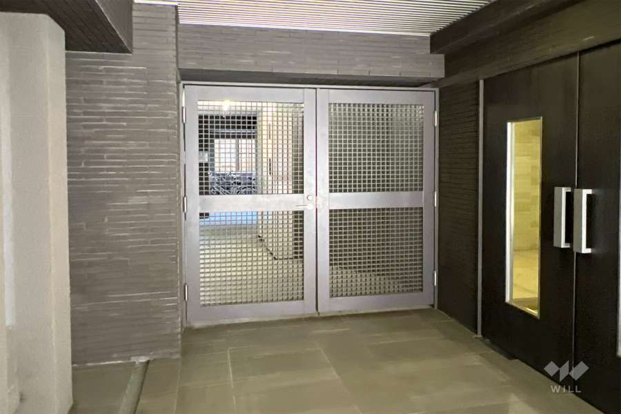 駐輪場の出入り口