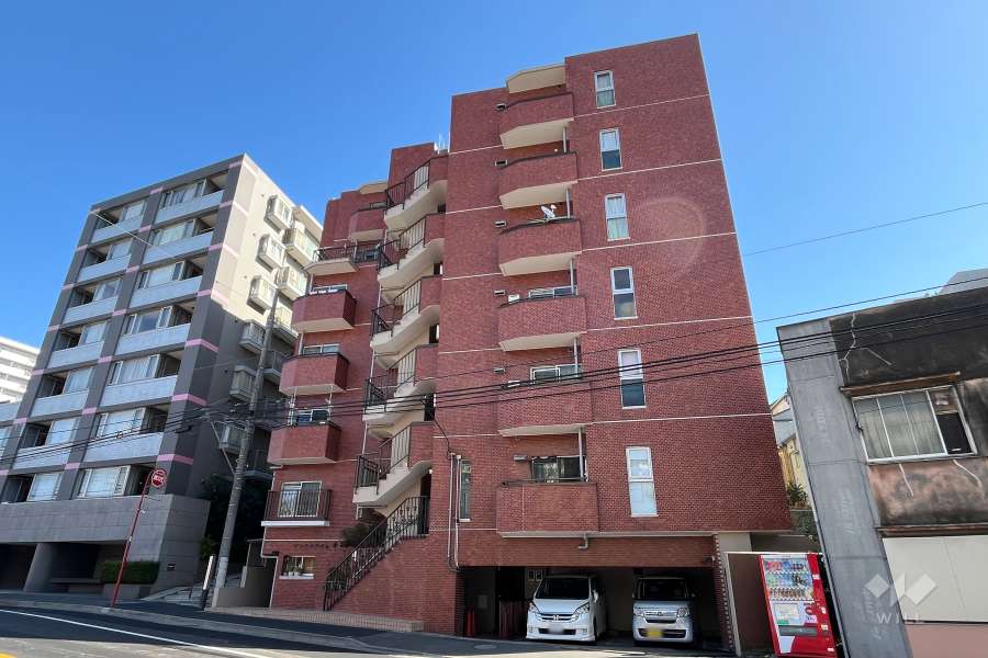 ゾンネンハイム牛込の外観（南西側から）