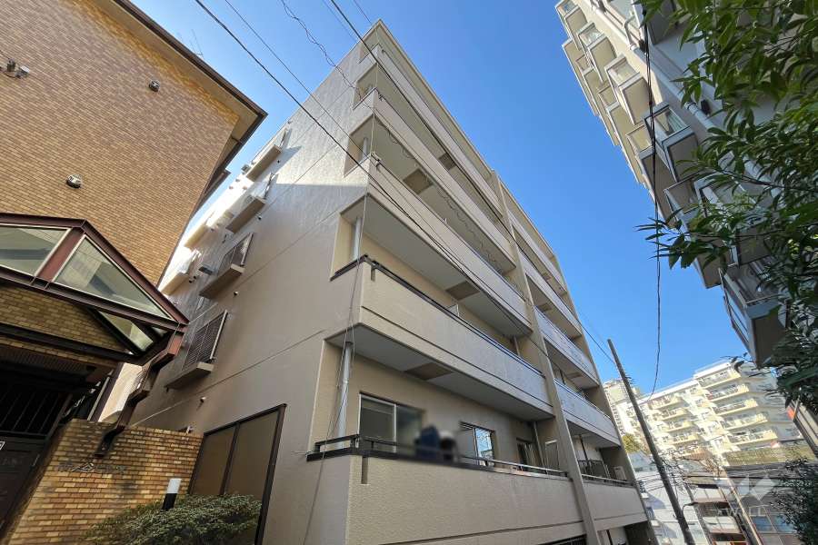 ゾンネンハイム牛込の外観（北東側から）