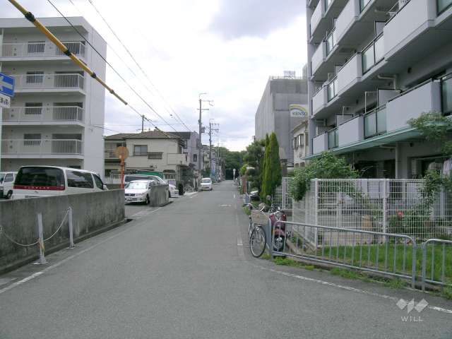 敷地南側の道路