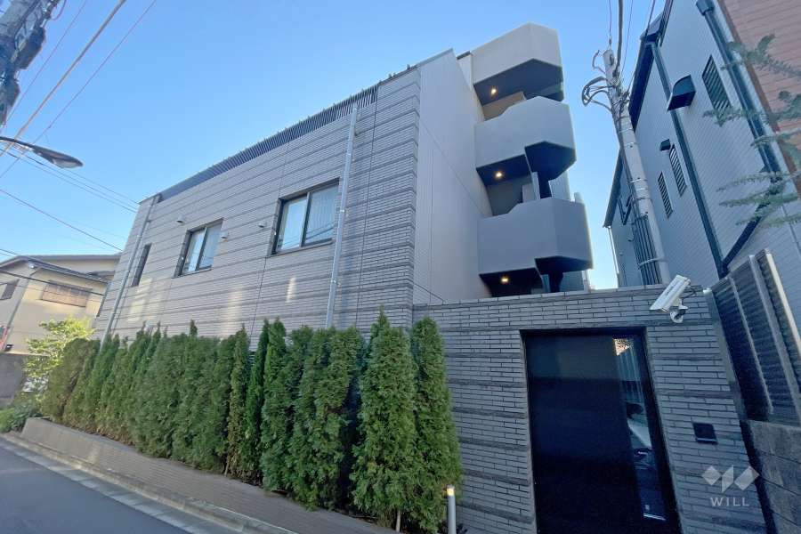 オープンレジデンシア神楽坂若宮町ヒルズの外観（北西側から）