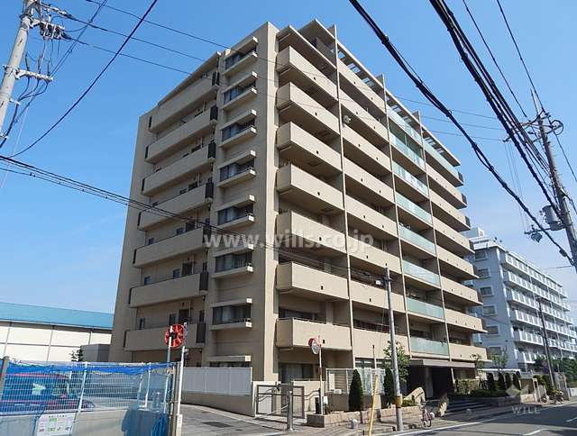 レピア東難波の外観（北西側から）
