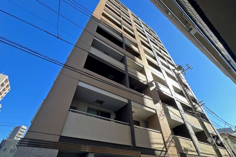 シティインデックス新宿若松町の外観（北西側から）