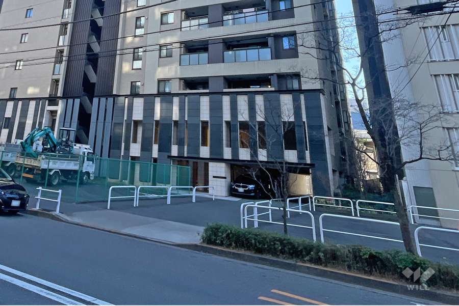 駐車場の出入り口