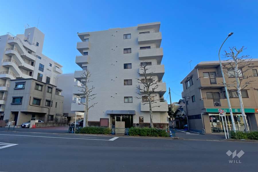 ルミナール若松町の外観（北西側から）