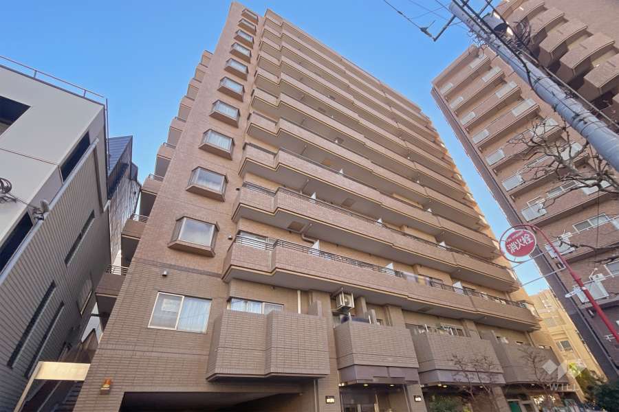 ウィン新宿若松町の外観（北西側から）