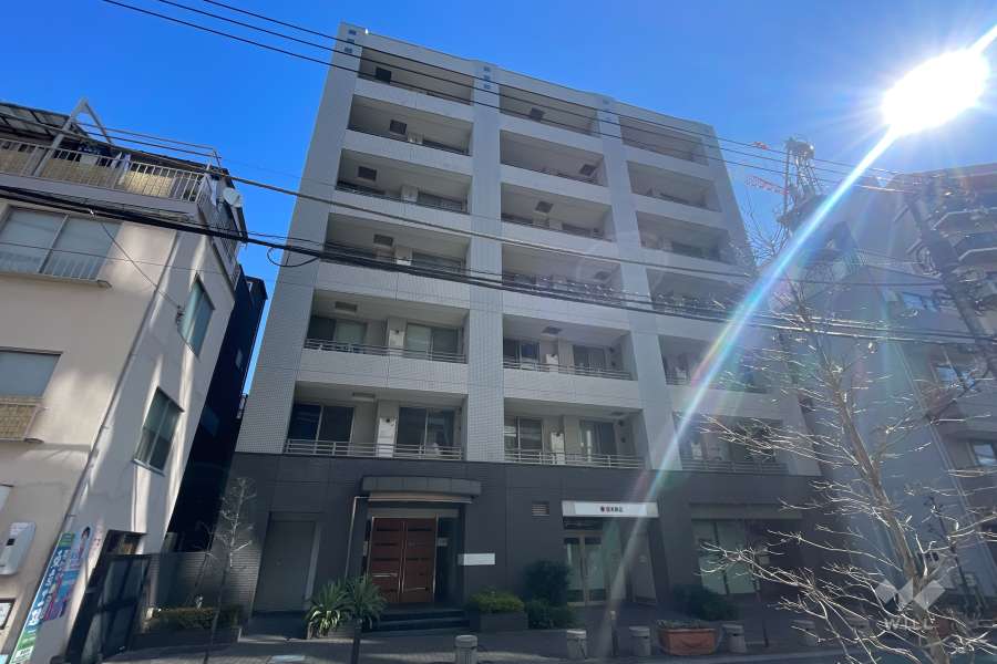 モンヴェール四ッ谷の外観（北西側から）-