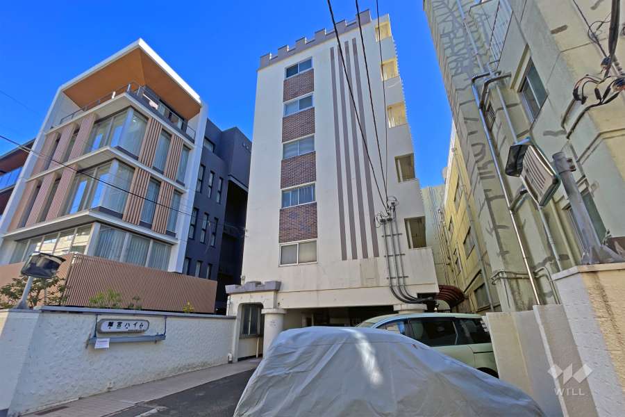 離宮ハイムの外観（南西側から）