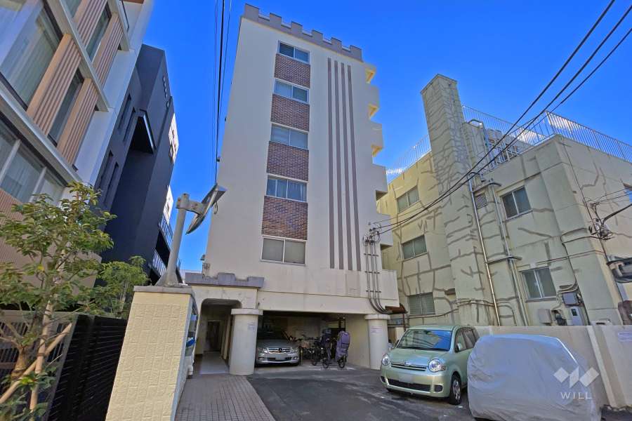 離宮ハイムの外観（北西側から）