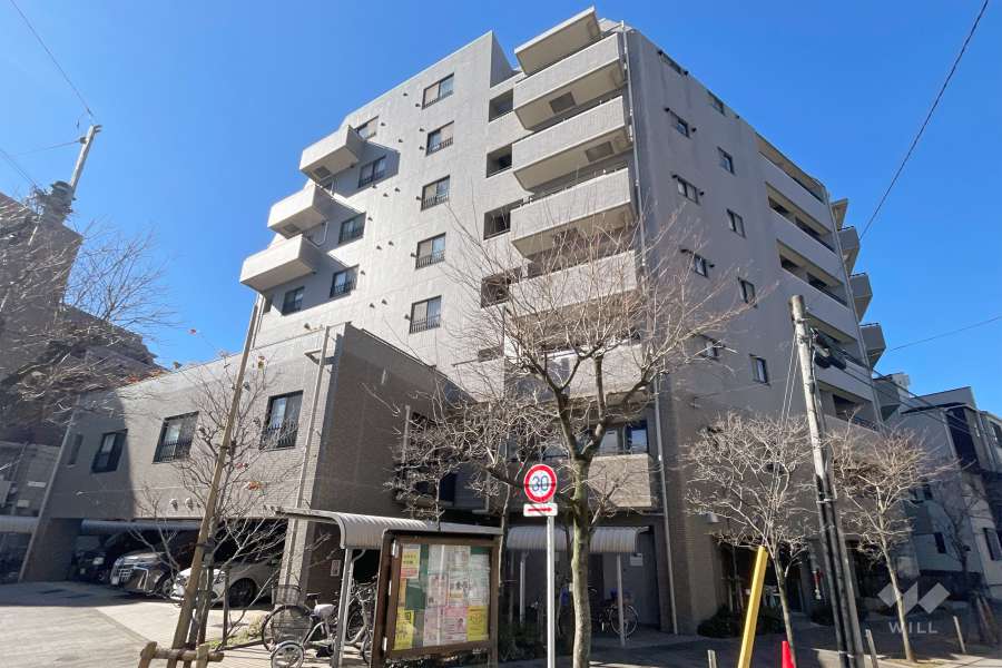 エス・バイ・エルマンション信濃町の外観（北東側から）