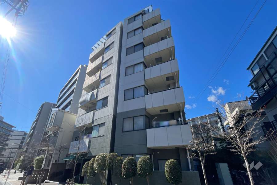 スカーラ四谷の外観（北東側から）