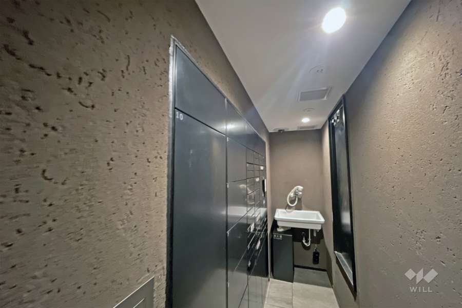 共用ポストと宅配ボックス