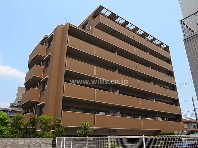 リベール塚口プレディオの外観（南西側から）