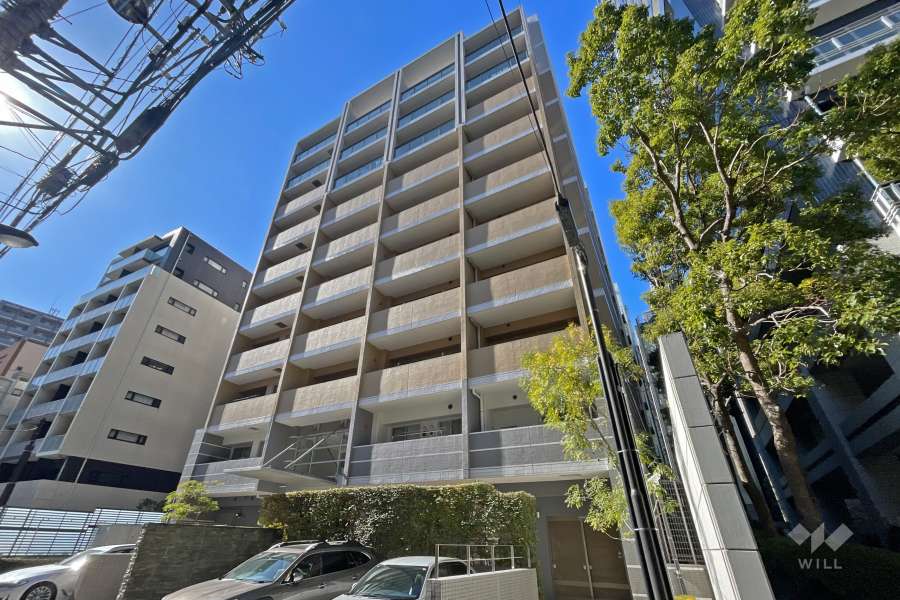 パークホームズ四谷三丁目アーバンレジデンスの外観（北東側から）