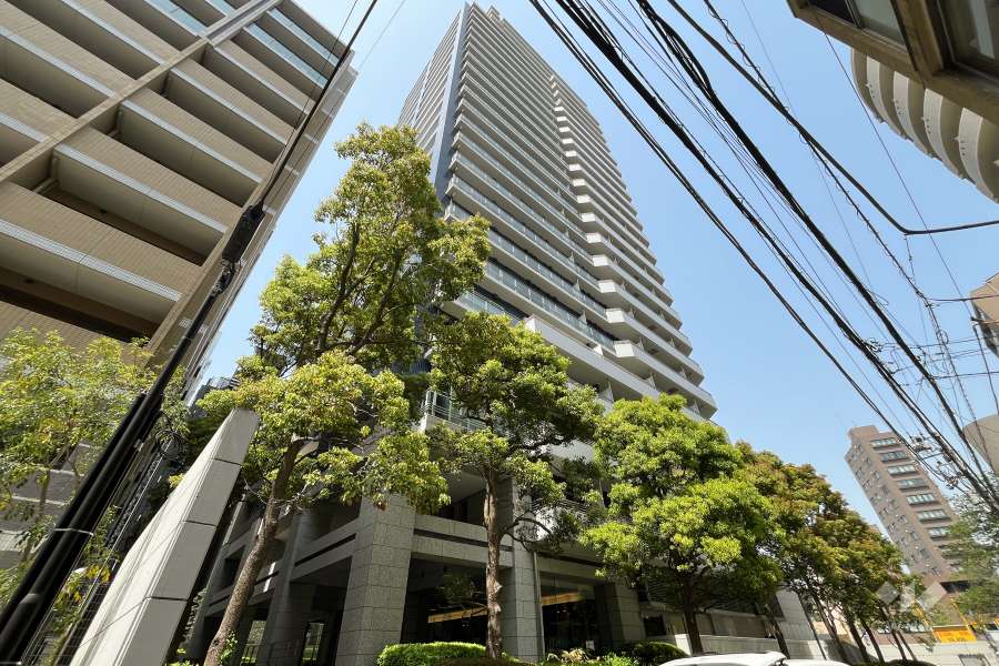 シティタワー四谷の外観（南東側から）