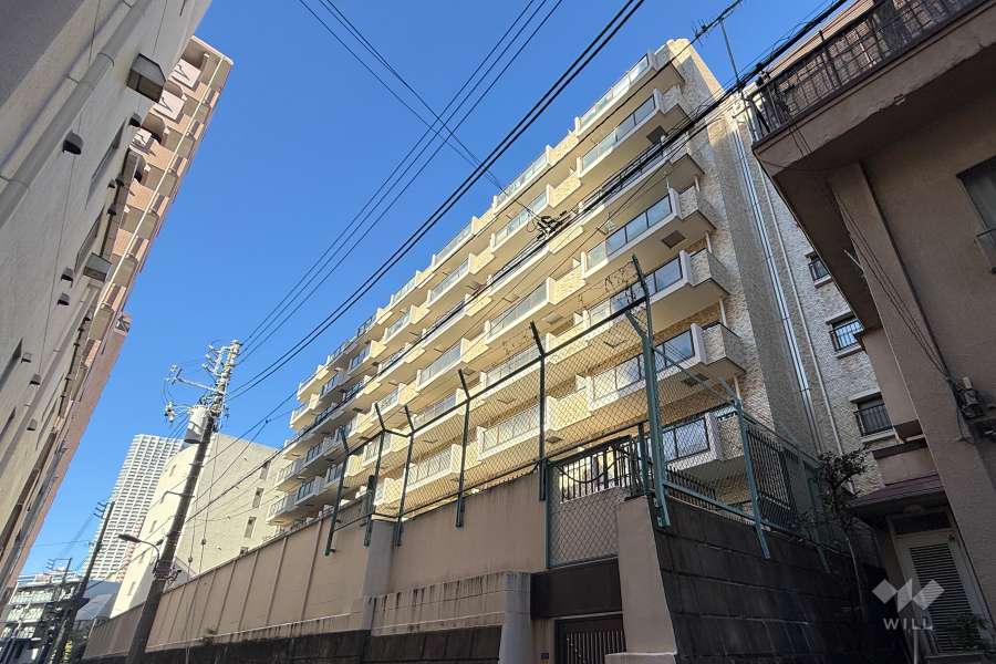 四谷ガーデニアの外観（南東側から）