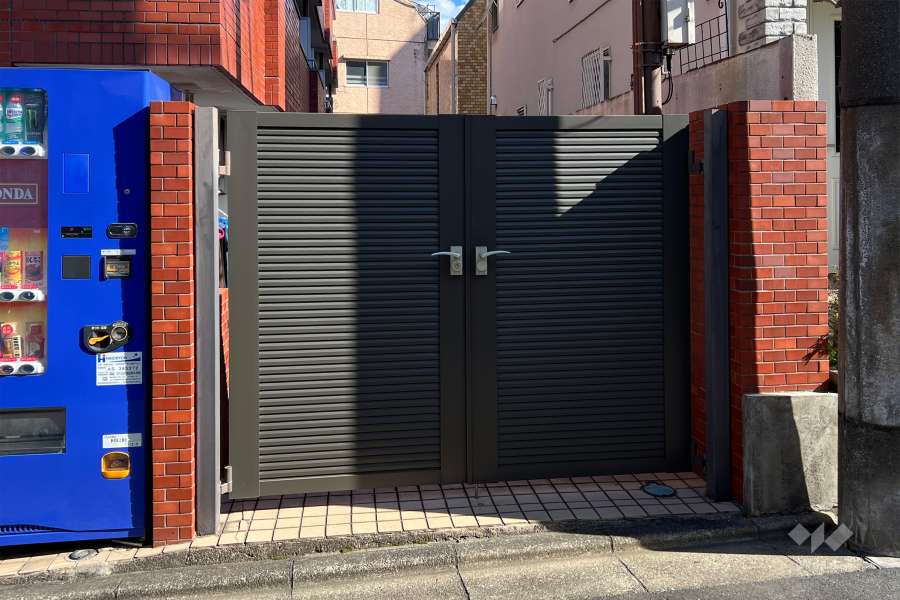 駐輪場の出入り口