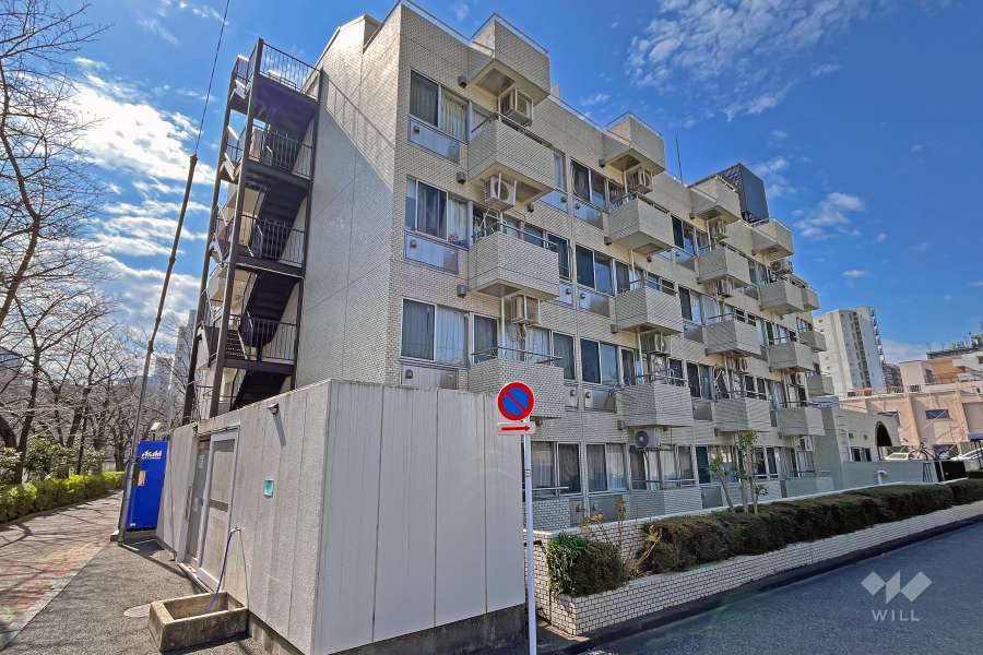 日興パレス高田馬場の外観（北東側から）