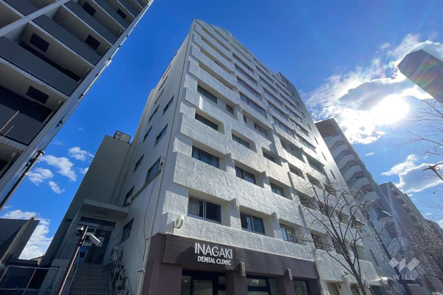 ストークマンション落合の外観（北側から）