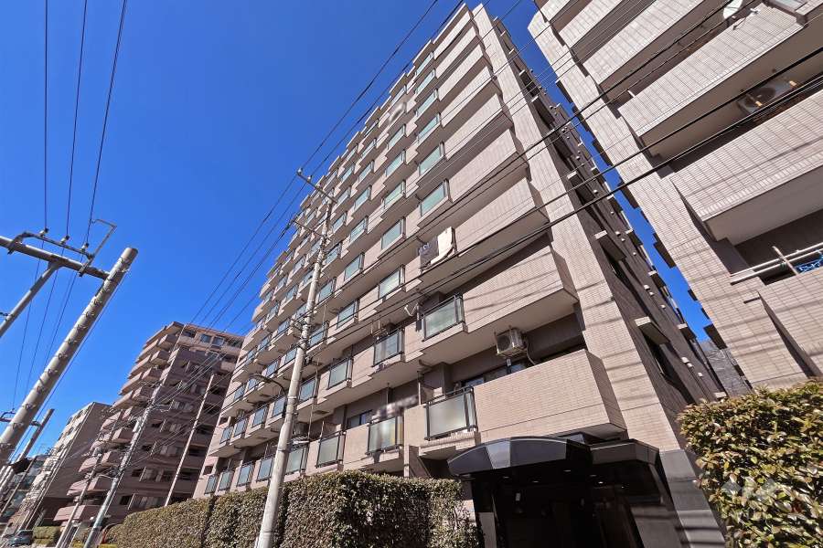 レクセル下落合第２の外観（南東側から）