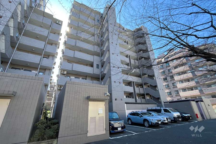 レクセル下落合第２の外観（北東側から）