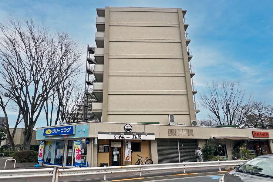 落合パークファミリアの外観（北側から）