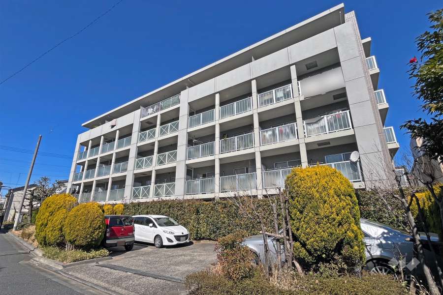 エコロジー落合レジデンス１の外観（南東側から）