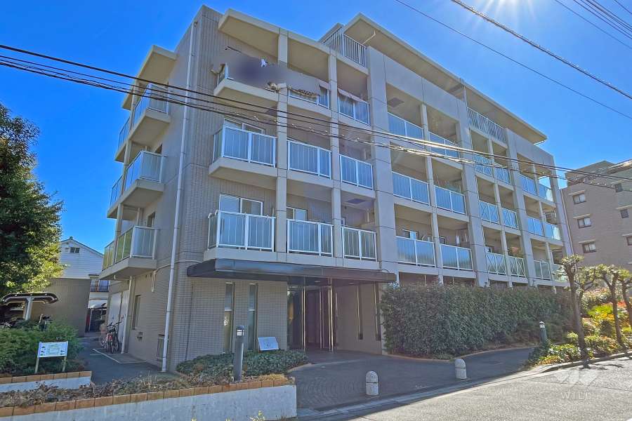 エコロジー落合レジデンス１の外観（北西側から）