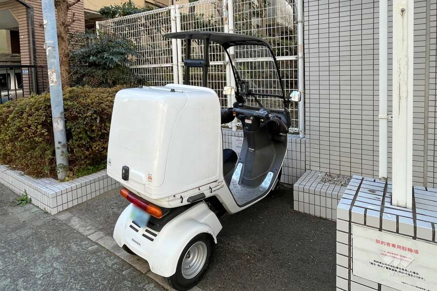 バイク置場