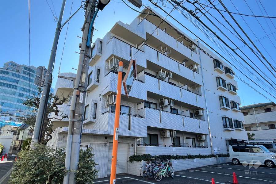 三協グリーンコート落合駅前パート1の外観（北西側から）