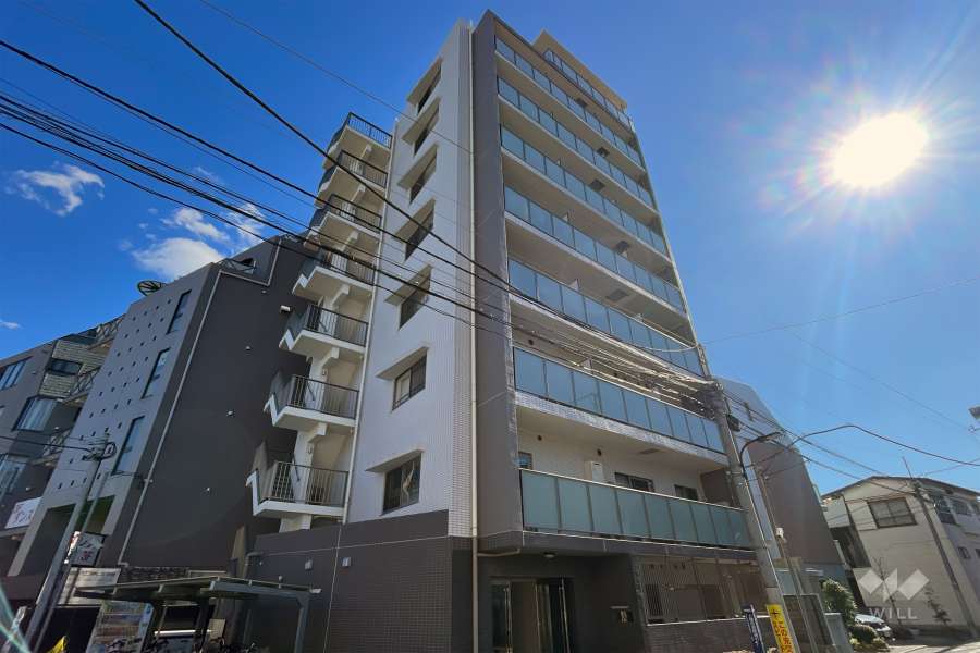 アゼスト下落合の外観（北西側から）