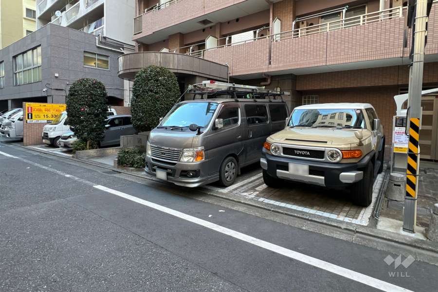 敷地内にあるタイムパーキング