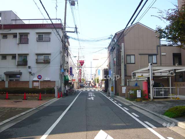 周辺の街並み（区画が整っています。）