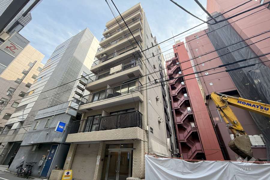 藤和新宿御苑コープの外観（北西側から）