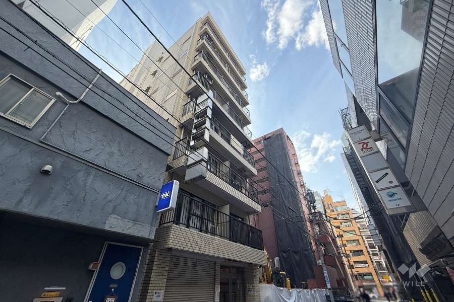 藤和新宿御苑コープの外観（北東側から）