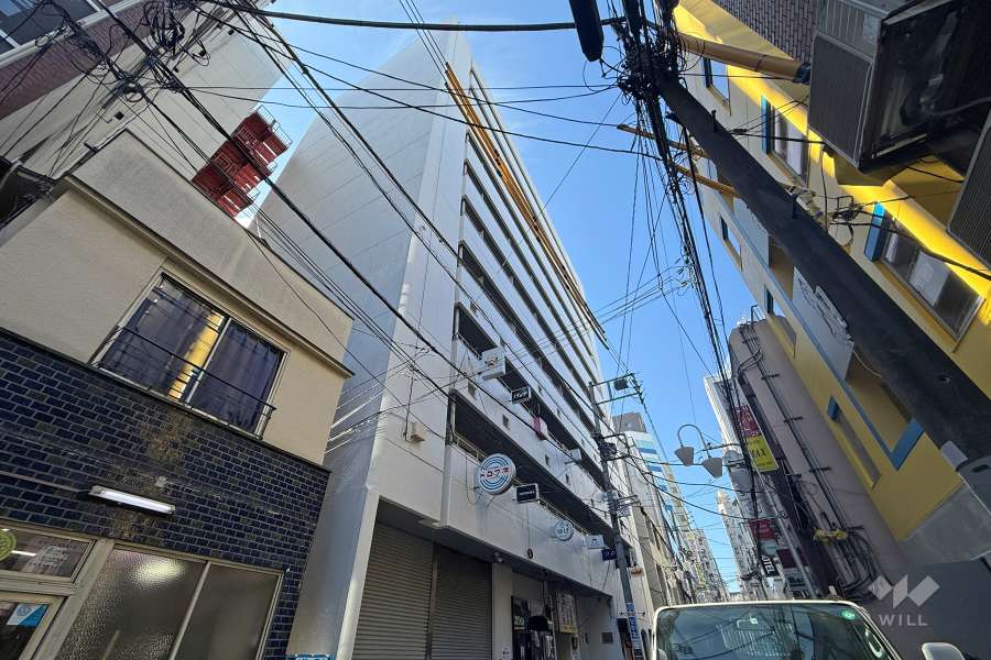 ヴェラハイツ新宿御苑の外観（北東側から）