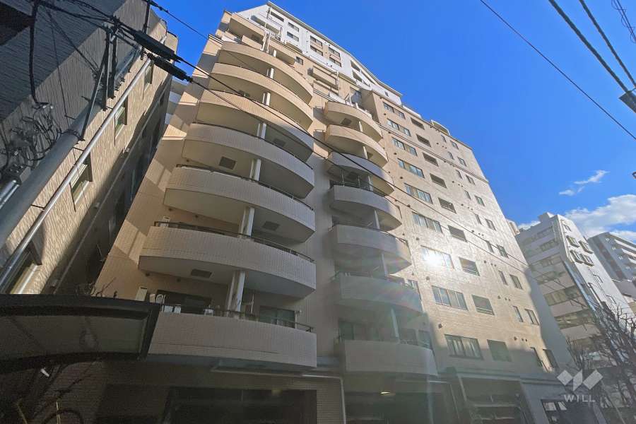 アクシア新宿御苑の外観（北西側から）